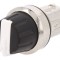 Comutator Rotativ 22mm Alb-Negru fără IP67