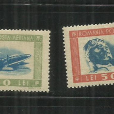 ROMANIA 1946 - TINERETUL PROGRESIST, POSTA AERIANA, MNH - LP. 198