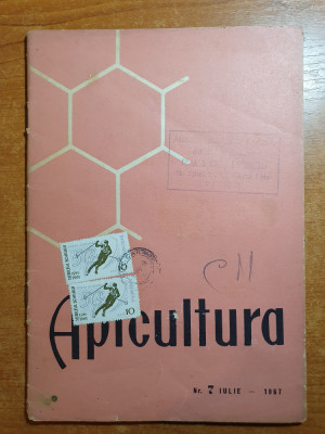 revista apicultura iulie 1967 foto