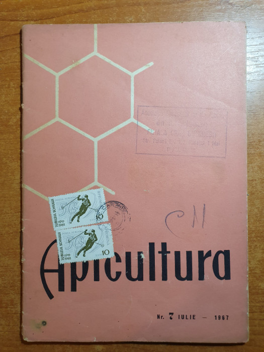 revista apicultura iulie 1967