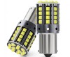 Set 2 leduri p21w ba15s lumina alba 6000k , 12v