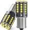 Set 2 leduri p21w ba15s lumina alba 6000k , 12v