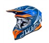 Casca motocross/atv JUST1 J39 Thruster, culoare albastru/portocaliu, marime M Cod Produs: MX_NEW 6060040251007M