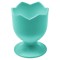 Suport Ou Plastic, Model Valurat, Culoare Turcoaz, Diametru 5cm, &Icirc;nălțime 6cm