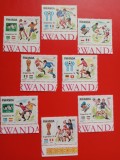 RWANDA, FOTBAL ARGENTINA - SERIE COMPLETĂ MNH, Nestampilat