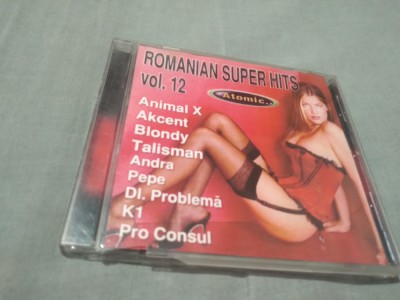 CD ROMANIAN SUPER HITS VOL 12 ATOMIC ORIGINAL foto