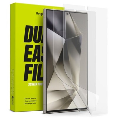 Folie pentru Samsung Galaxy S24 Ultra (set 2) - Ringke Dual Easy Full - Clear foto