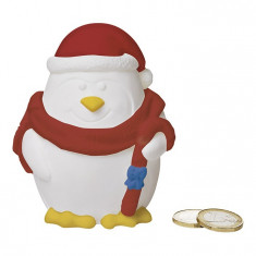 Pusculita pinguin cu set de acuarele CDT-CX1397-06 foto