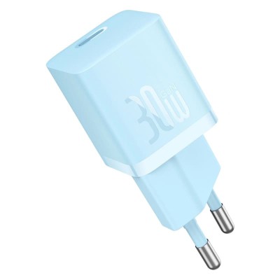 Incarcator GaN priza tip C Fast Charge Baseus, 30W, CCGN070603 foto