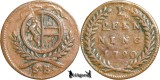 1790, 1 Pfenning - Hieronymus von - Principatul Arhiepiscopal de Salzburg, Europa