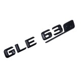 Emblema GLE 63_S Negru, pentru spate portbagaj Mercedes, Mercedes-benz