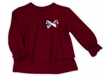 Bluza cu maneca lunga bumbac 100% (180138) Colectia &amp;quot;Kate&amp;quot; 2021 Marimea 98 foto