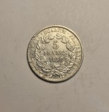 Franta 5 Franci 1850, Europa