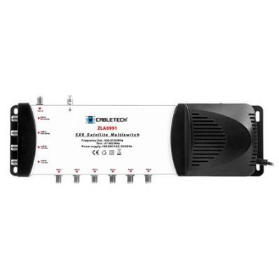 MULTISWITCH 4 SAT + TV IN 6 IESIRI CABLETECH EuroGoods Quality foto