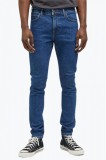 Blugi barbati Malone cu croiala Skinny si talie medie albastru inchis (Marime: