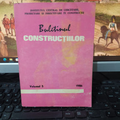 Buletinul Construcțiilor, volumul 5, 1986, Proiecte tip, Prescripții tehnice 039