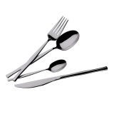 Set tacamuri 24 piese, 6 persoane, negru oglinda Berlinger Haus BH 3066