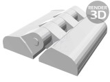 Balama Neagră Tehnopolimer 63mm 65mm