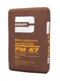 Mortar Rapid Pentru Reparatii Si Fixari, Duraziv Pm 47, 5Kg / Palet 128 Saci