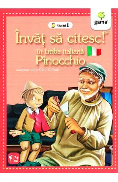 Invat sa citesc! In limba italiana - Pinocchio - Nivelul 1 foto