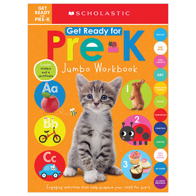 Giant Workbook: Get Ready for Pre-K (Scholastic Early Learners) foto
