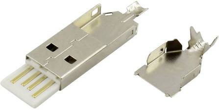 Mufa USB A 2.0 tata fir lipire DS1107-WN0