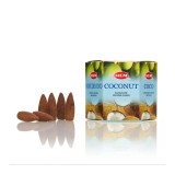 Cumpara ieftin Conuri parfumate Backflow - 40 Buc - Coconut