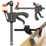 Cumpara ieftin Clema de tamplarie, dulgherie tip maner, sistem precis cu actionare rapida, marime 150 mm