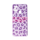 Toc TPU Purple Design Samsung Galaxy A51 Animal Print