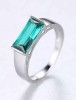 INEL ARGINT CU Zirconiu --Smarald Green-- ARG257C, Argintboutique