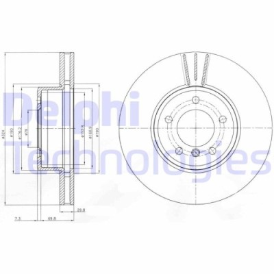 Delphi Disc frana foto