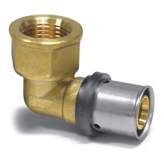 Racord Pressfitting 16 x 2 - 1/2 IG, Unghi Multistrat - Boni-Shop