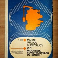 Masini, utilaje si instalatii din industria constructiilor de masini- N. Huzum, G. Rantz