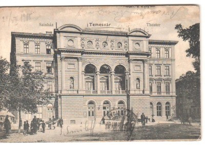 SV * Romania TIMISOARA * TEATRUL * 1905 foto