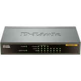 Switch Switch Desktop 8 porturi 10/100, 4 porturi PoE, D-link