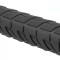 Mansoane Ebon Standard, lungime 125mm, culoare negru Cod:484040011RM