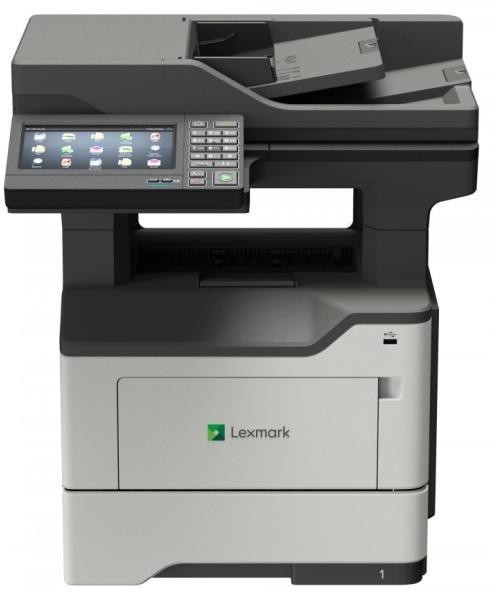 Multifunctionala LaserJet Monocrom, A4, Lexmark, MX622de, Duplex, DADF, USB, Network, Toner inclus, Pagini printate 100 - 200K, 12 Luni Garantie, Refu