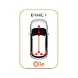 Cablu frana mana Mitsubishi L 200 (Kb T, Ka T) Cofle 172278, parte montare : stanga, spate