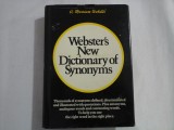 WEBSTER&#039;S NEW DICTIONARY OF SYNONYMS - Merriam Company Publishers