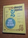 almanahul gospodinei - 1504 retete culinare - din anul 1983 - coperti cartonate