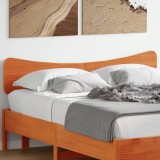 Gossi tablie de pat, maro ceruit, 160 cm, lemn masiv de pin