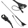 Antena auto universala tip bat maste cu amplificator AMiO ANT11, mufa Raku-2, lungime 45,4 cm, cablu 20 cm, pentru majoritatea modelelor auto si