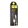 Cablu Hoco USB-A la Lightning 2.1A X1 1m Alb - Incarcare Rapida si Conectivitate Fiabila pentru Dispozitivele Tale Apple