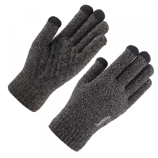 Manusi De Iarna Tactile Iwarm ST0005, Marime 21cm, Gri