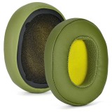 Cumpara ieftin Set 2 bureti Edman pentru casti Skullcandy Crusher 3.0 / 2.0 / 360 / EVO / ANC, Hesh 3, Venue Wireless Over-Ear, Piele ecologica, Verde
