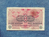 1 Krone 1916 Austria Stampila Coroana Korona Ungaria Austro Ungaria (2)