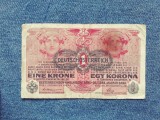 1 Krone 1916 Austria Stampila Coroana Korona Ungaria Austro Ungaria (2)