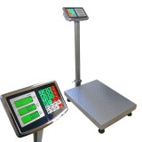 Cantar de platforma, sarcina maxima 500 kg, din otel, afisaj digital cu iluminare, cu baterie reincarcabila de mare capacitate, precizie de masurare +