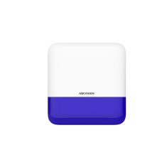 Sirene de exterior wireless AXPRO Hikvision DS-PS1-E-WE(Blue Indicator),