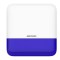 Sirene de exterior wireless AXPRO Hikvision DS-PS1-E-WE(Blue Indicator),